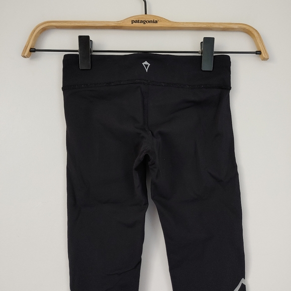 Ivivva Lululemon Leggings Rhythmic Tights Luxtreme Size 6 Black - Picture 10 of 14